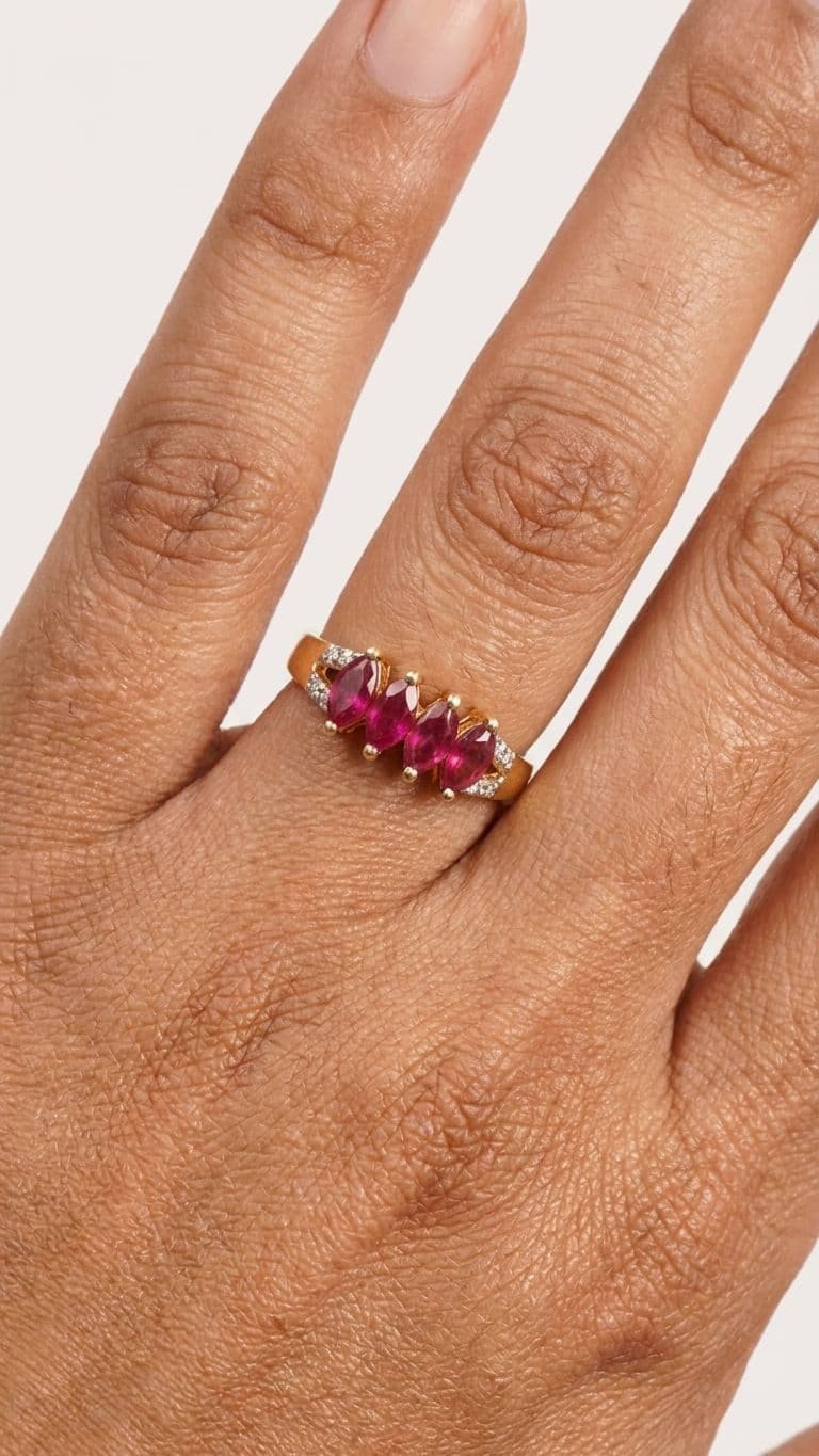 Ruby Ruby Ring — 92.5 Sterling Silver